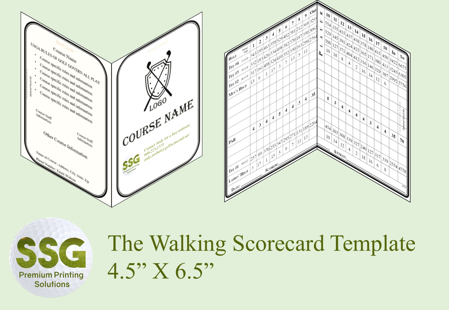 The Walking Scorecard